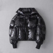 Glänzende Winterjacke für Damen-Bombardina.de