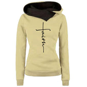 Damen-Sweatshirt ohne Reißverschluss mit asymmetrischer Kapuze-Bombardina.de