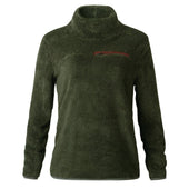 Damen-Fleece-Sweatshirt mit dekorativem Reißverschluss-Bombardina.de