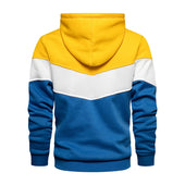 Herren-Kapuzenpullover mit horizontalen Streifen-Bombardina.de