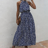 Maxikleid mit Leopardenmuster-Bombardina.de