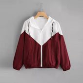 Übergangsjacke mit Kapuze für Damen-Bombardina.de