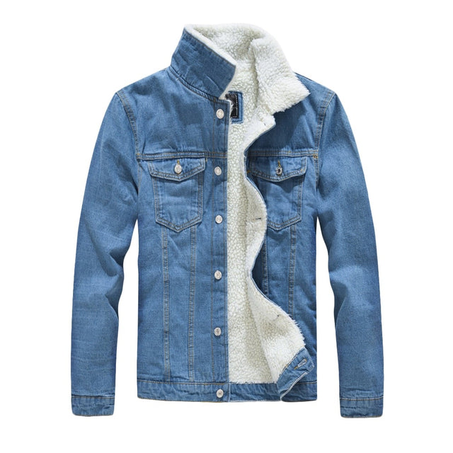 Isolierte Jeansjacke für Herren-Bombardina.de