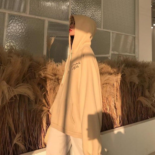 Damen-Hoodie mit Inschriften-Bombardina.de