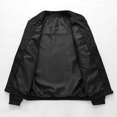 Herren-Übergangsjacke mit dekorativer Stickerei-Bombardina.de