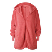 Damen-Fleece-Sweatshirt ohne Verschluss-Bombardina.de