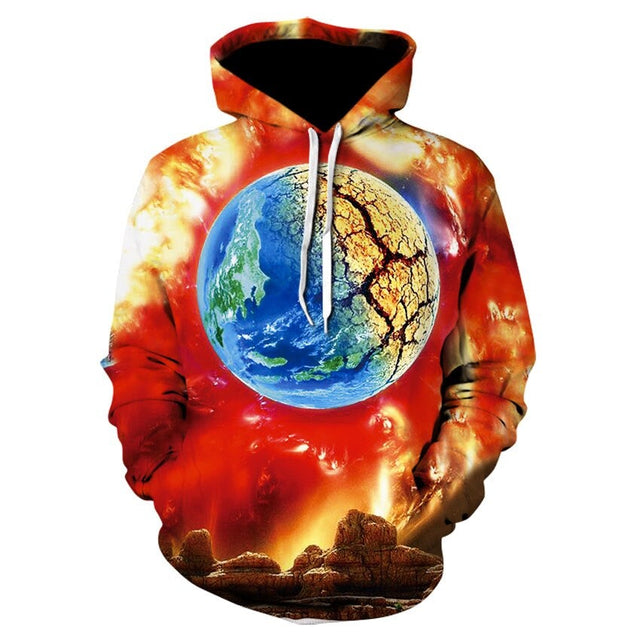 Herren Hoodie mit einem Motiv von kosmos-Bombardina.de