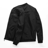 Herren-Übergangsjacke mit dekorativer Stickerei-Bombardina.de