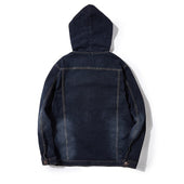 Herren Jeansjacke mit Kapuze-Bombardina.de