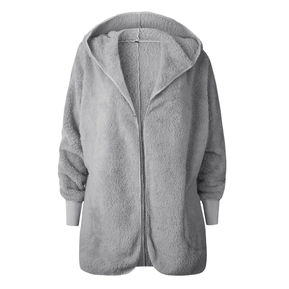 Damen-Fleece-Sweatshirt ohne Verschluss-Bombardina.de
