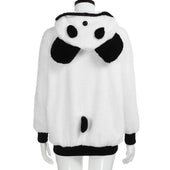 Damen-Fleece-Sweatshirt mit Ohren-Bombardina.de