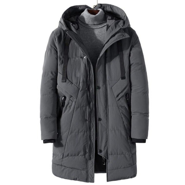 Herren lange Winterjacke-Bombardina.de