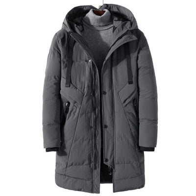 Herren lange Winterjacke-Bombardina.de