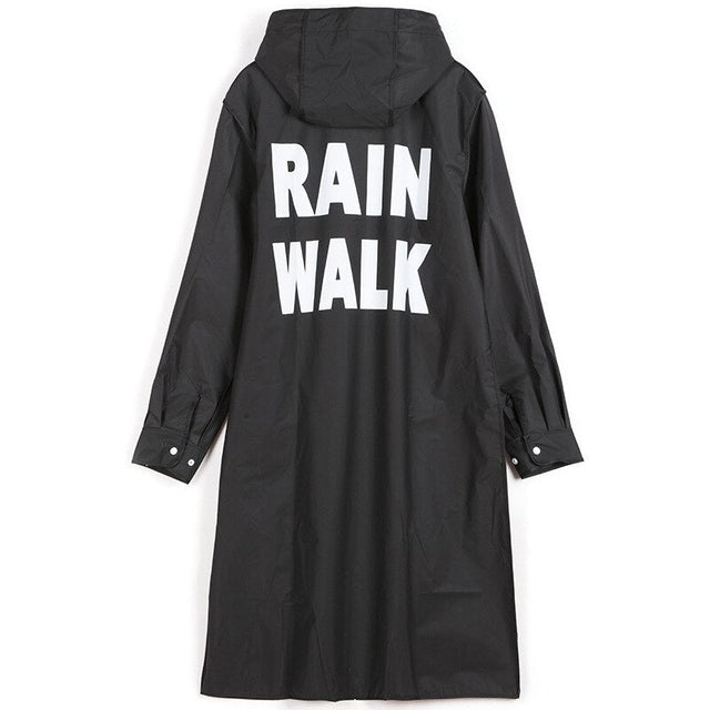 Regenjacke für Herren mit Aufschrift auf der Rückseite-Bombardina.de