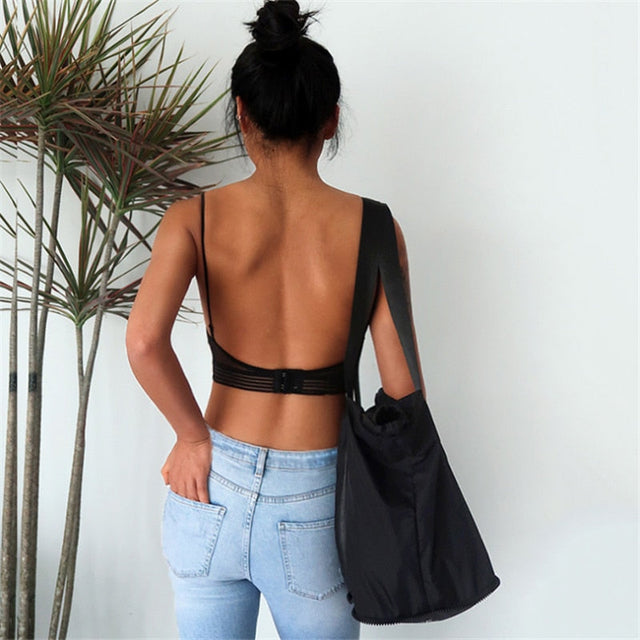 BH-Bralette mit offenem Rücken-Bombardina.de