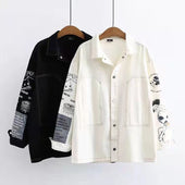 Damen Jeansjacke mit dem Aufdruck-Bombardina.de