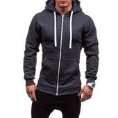 Herren-Hoodie mit Reißverschluss-Bombardina.de