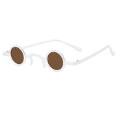 Sonnenbrille mit weißem Rahmen-Bombardina.de