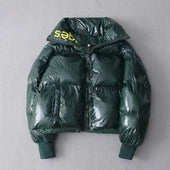 Glänzende Winterjacke für Damen-Bombardina.de