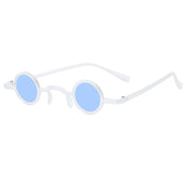 Sonnenbrille mit weißem Rahmen-Bombardina.de
