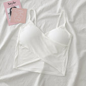 Damen-Tanktop mit Crossover-Front-Bombardina.de