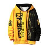 Zweifarbiger Herren-Hoodie-Bombardina.de