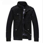Herren-Übergangsjacke mit Taschen-Bombardina.de