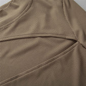 Damen-Langarm-T-Shirt mit Schnitt-Bombardina.de