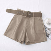 Ledershorts für Damen-Bombardina.de
