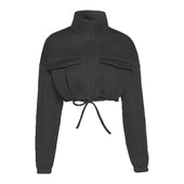 Kurz geschnittene Übergangsjacke für Damen-Bombardina.de