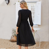Midikleid ausgestellt-Bombardina.de