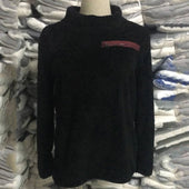 Damen-Fleece-Sweatshirt mit dekorativem Reißverschluss-Bombardina.de