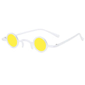 Sonnenbrille mit weißem Rahmen-Bombardina.de