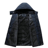 Herren Winterjacke mit Kapuze-Bombardina.de