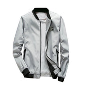 Herren-Übergangsjacke mit Patch-Bombardina.de