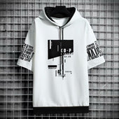 Kapuzen- und Kurzarm-Sweatshirt für Herren-Bombardina.de