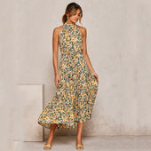 Midikleid mit Blumen-Bombardina.de