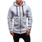 Herren-Hoodie mit Reißverschluss-Bombardina.de