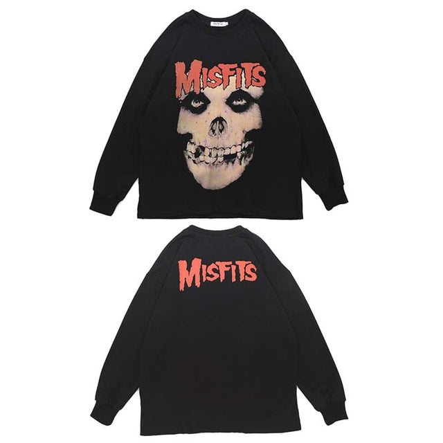 Herren-Sweatshirt mit Totenkopfmotiv - Bombardina.de