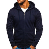 Herren-Hoodie mit Reißverschluss-Bombardina.de