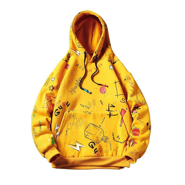 Herren-Kapuzenpullover mit Aufdruck-Bombardina.de