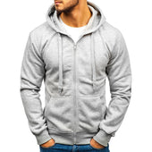 Herren-Hoodie mit Reißverschluss-Bombardina.de