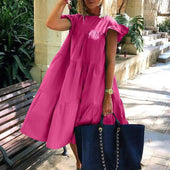 Midikleid mit ausgestelltem Unterteil-Bombardina.de