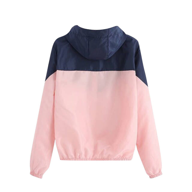 Übergangsjacke mit Kapuze für Damen-Bombardina.de