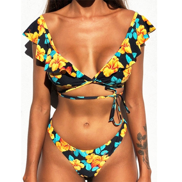 Zweiteiliger Badeanzug-Bikini-Bombardina.de