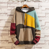 Mehrfarbiger Herren-Hoodie-Bombardina.de