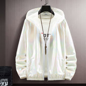 Damen-Übergangsjacke in Metallic