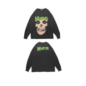 Herren-Sweatshirt mit Totenkopfmotiv - Bombardina.de