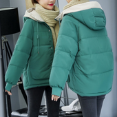 Damen Winterjacke mit Ziernähten- Bombardina.de
