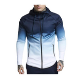 Herren-Sweatshirt mit Reißverschluss ombre-Bombardina.de